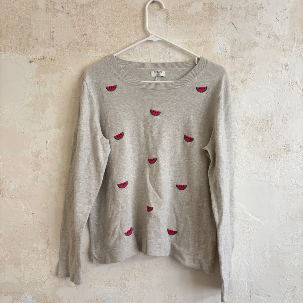 JCREW Teddie Crewneck Sweater